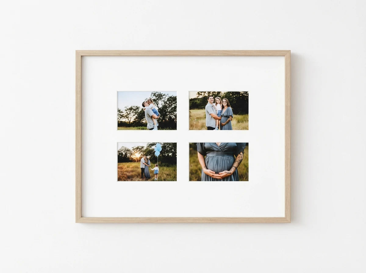 Collage-Bilderrahmen 40x50 cm