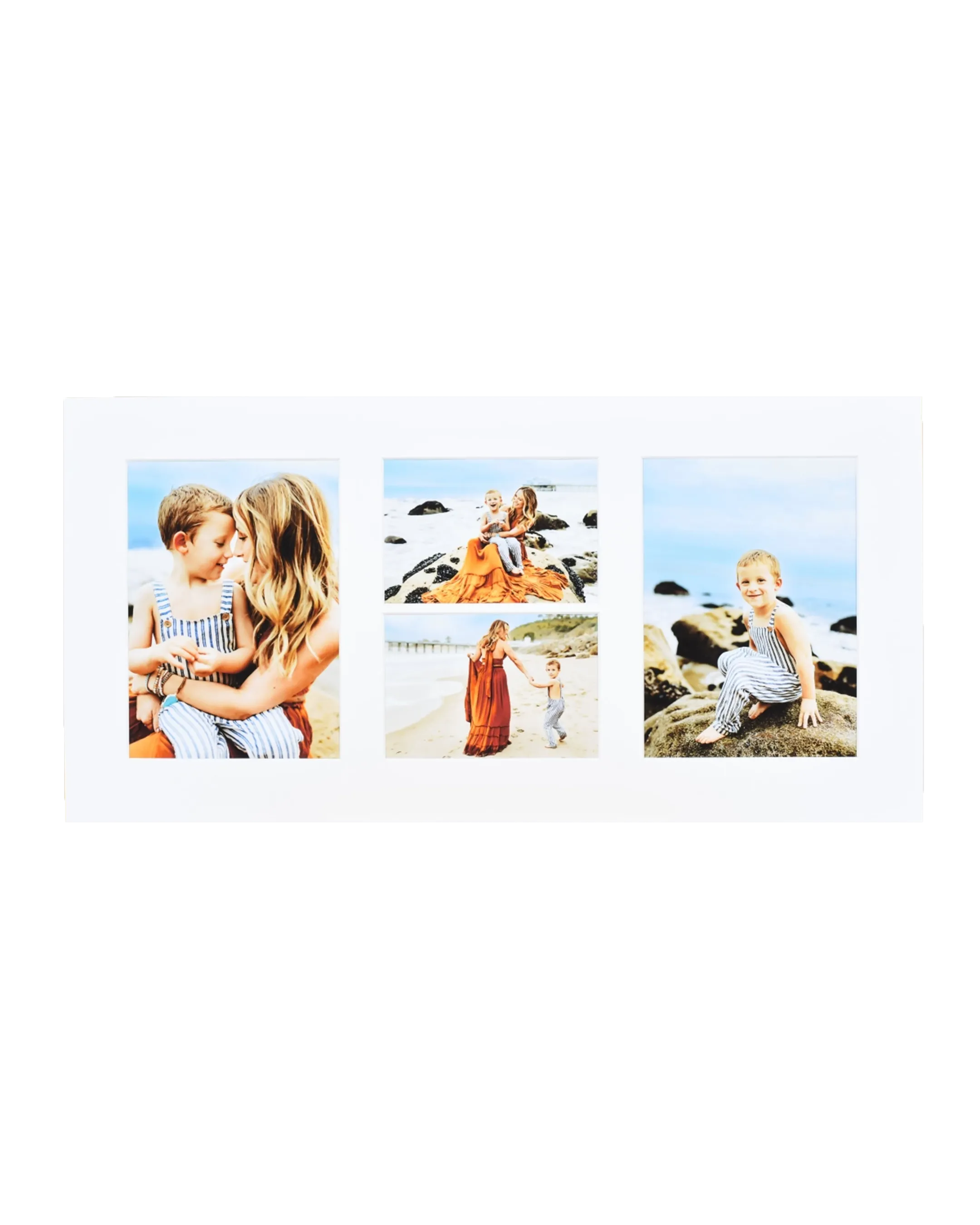 Passepartoutcollage Valérie 25x50 cm – Frontansicht