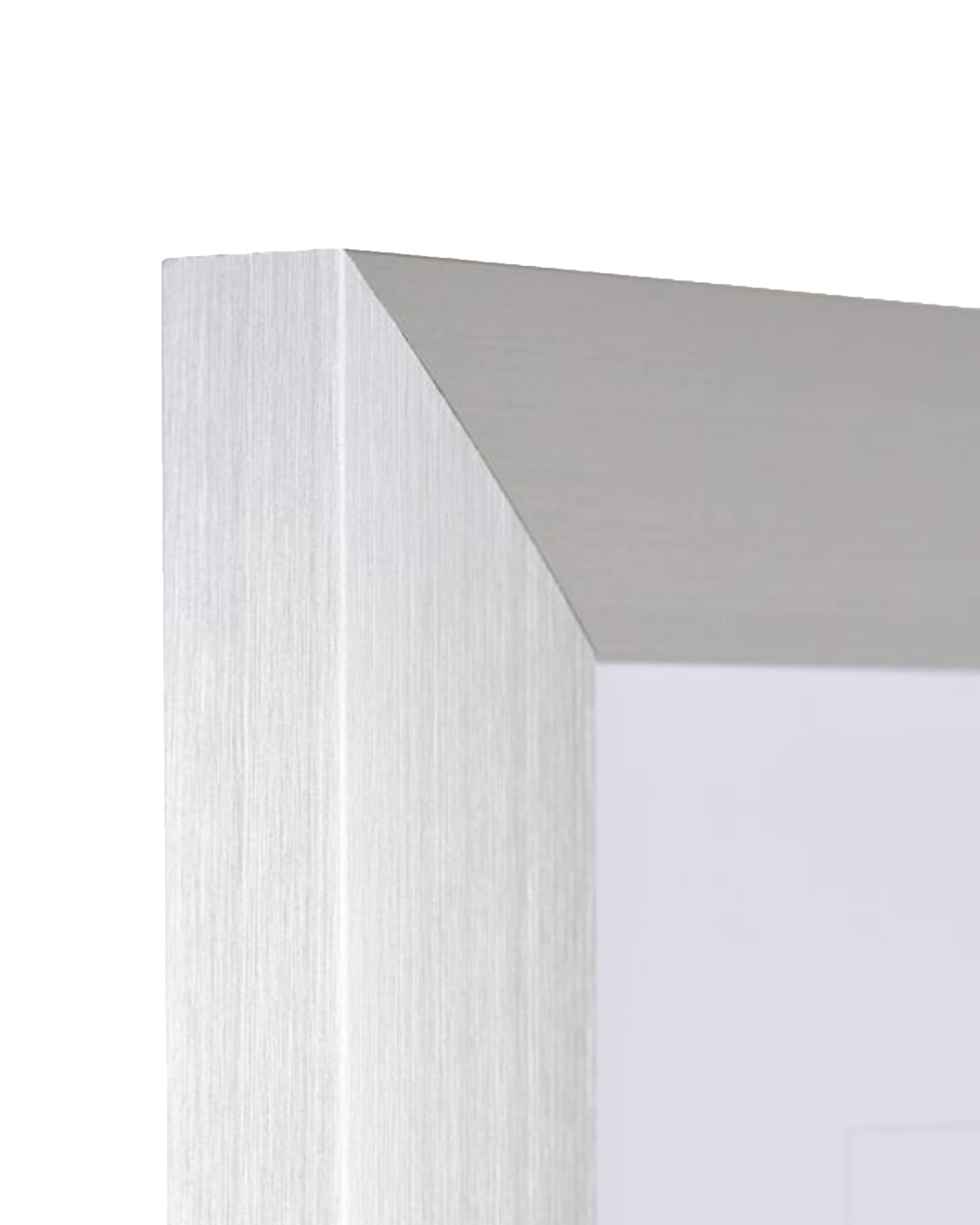 Bilderrahmen Aluminium Costa Silber – Detailansicht