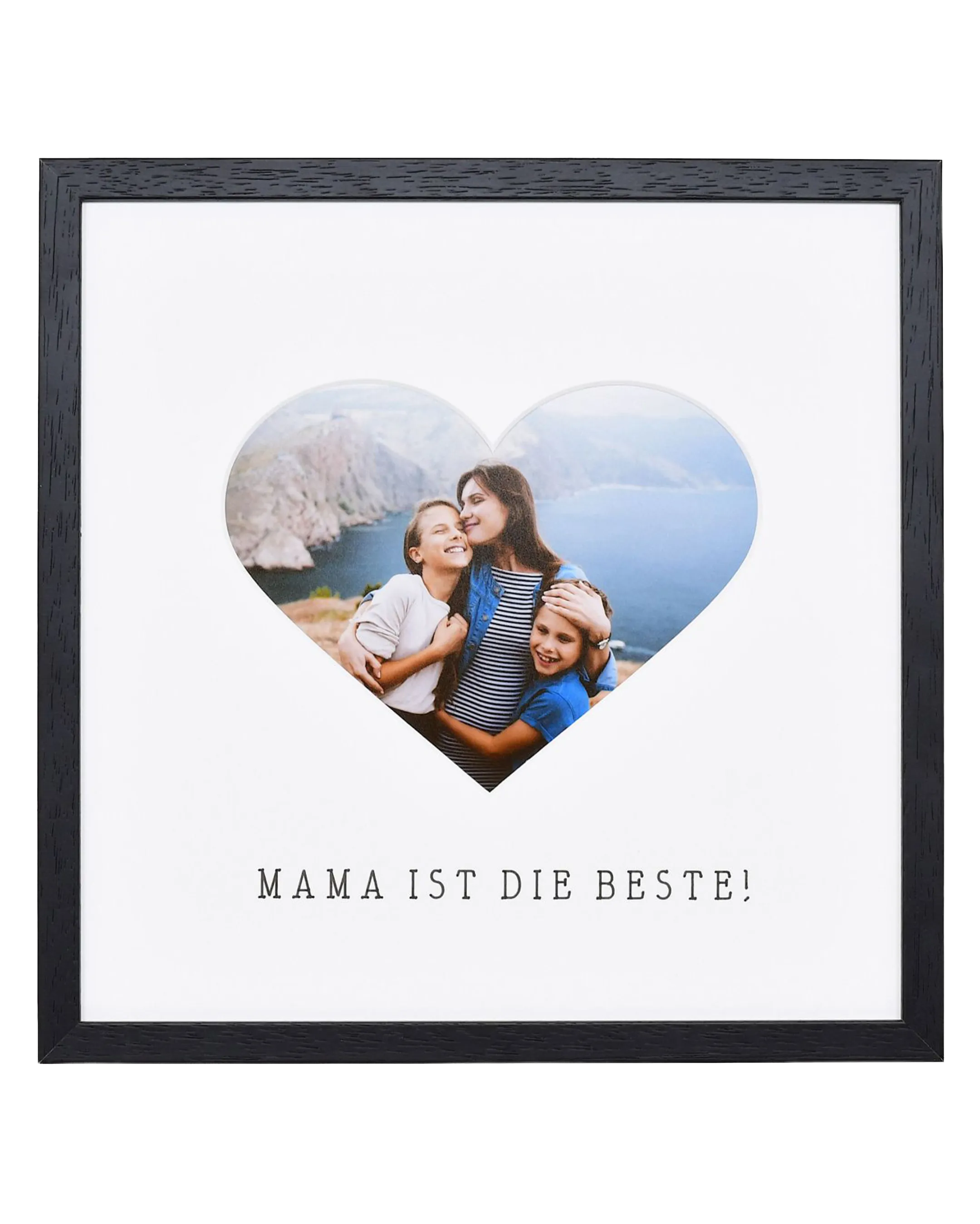 Bilderrahmen Herz "Mama" 30x30cm