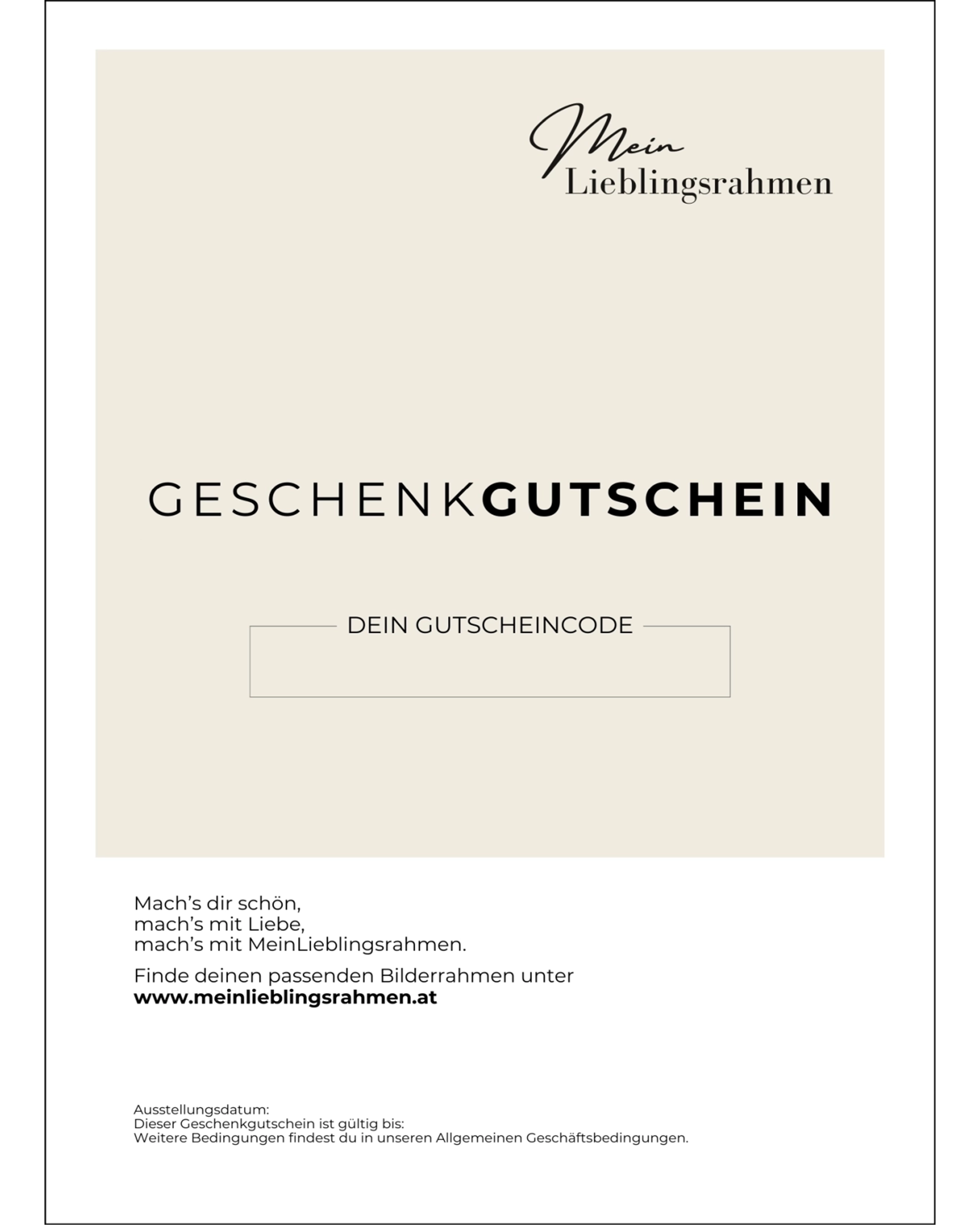 Gutschein