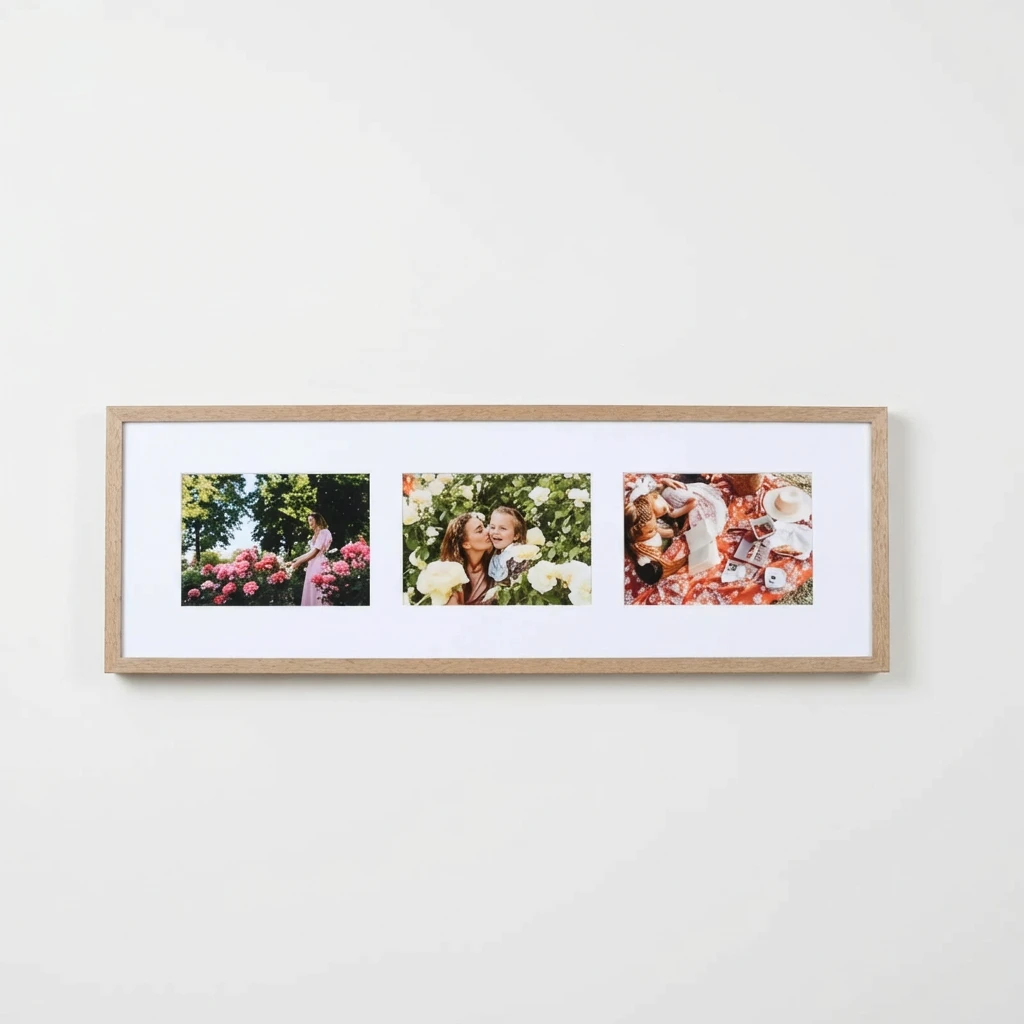 Collage-Bilderrahmen 23x70 cm
