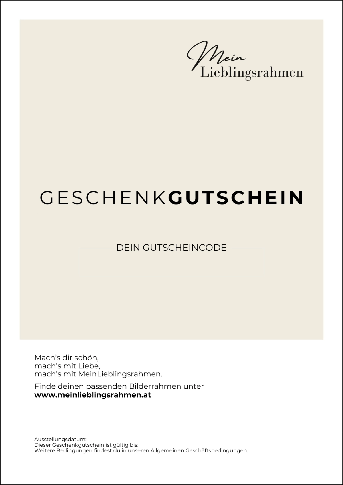 Gutschein