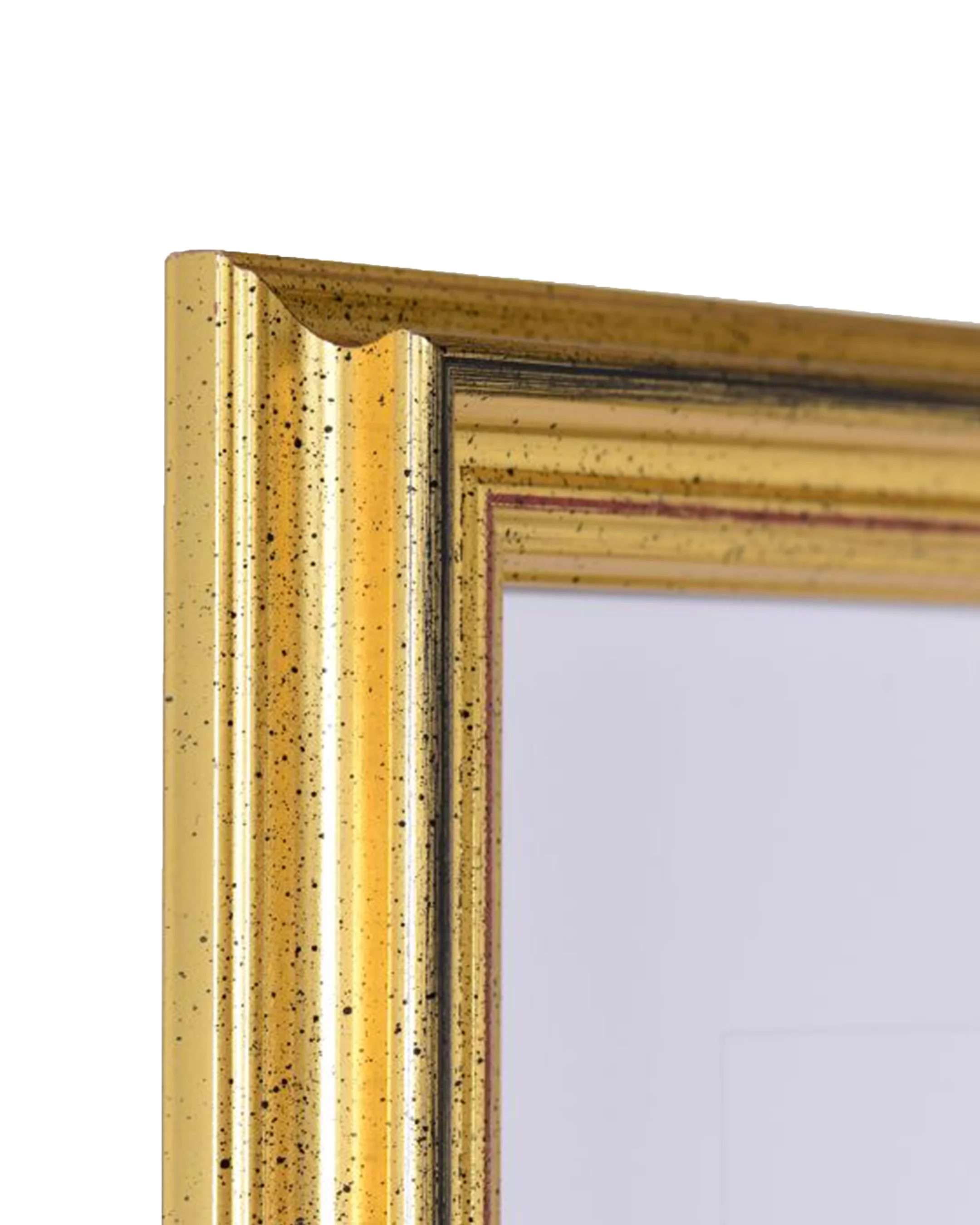 Bilderrahmen Holz Sina Gold – Detailansicht