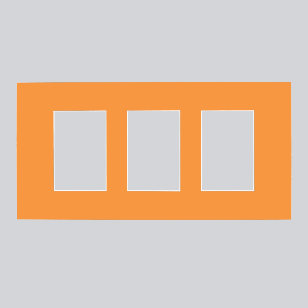 Passepartoutcollage Adèle 25x50 cm